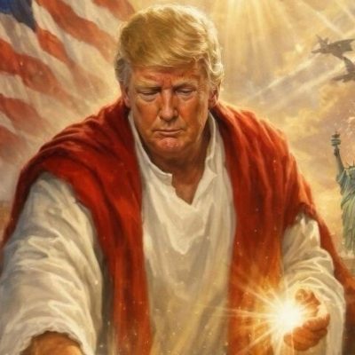 Trump deletes AI image of himself as Jesus – and reveals what it was meant to show