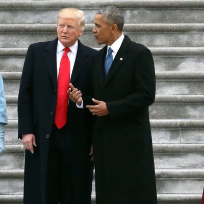 White House removes video shared by Trump showing Obamas as apes